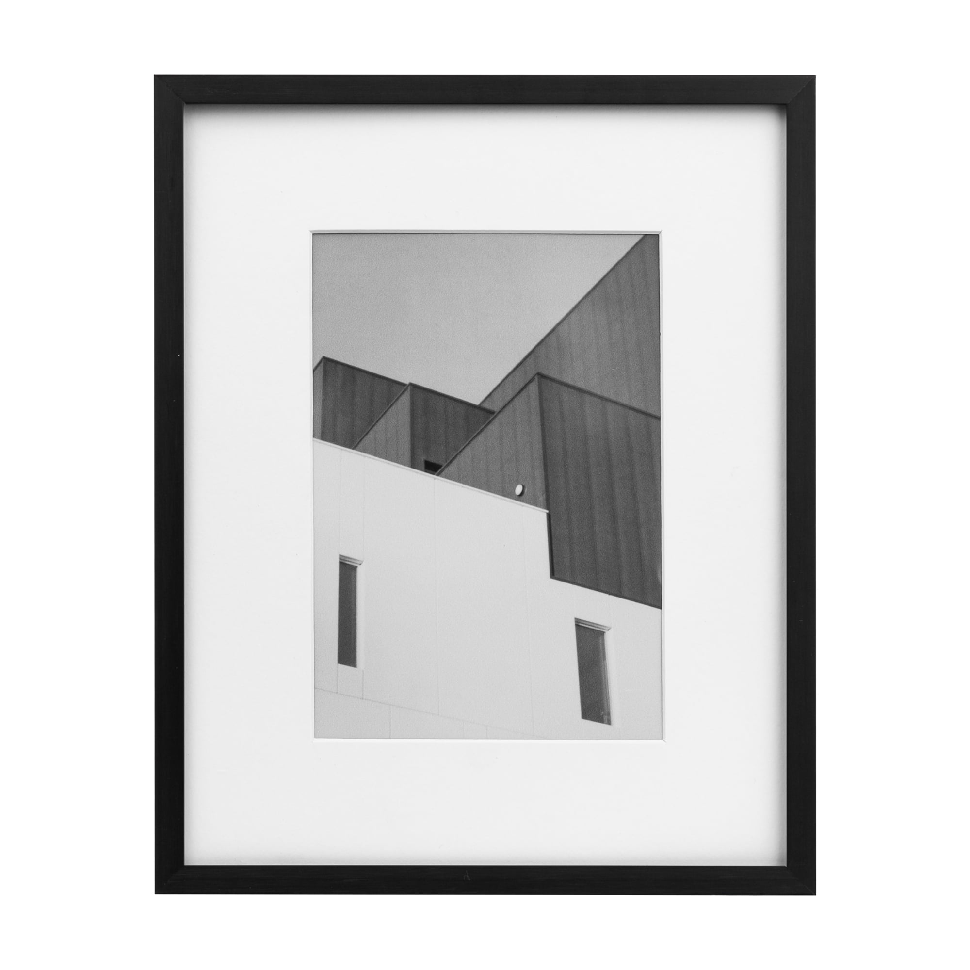 Better Homes & Gardens – 5x7 Picture Frame – Black Matted Gallery Tabletop Photo Frame