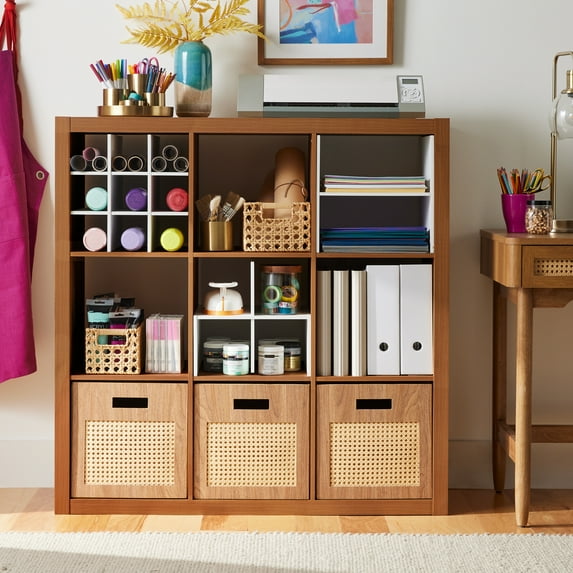 Better Homes & Gardens 9 Cube Storage Organizer, Acorn