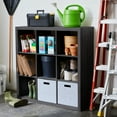 thumbnail image 1 of Better Homes & Gardens 9 Cube Storage Organizer, Charcoal, 1 of 8