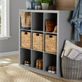 thumbnail image 1 of Better Homes & Gardens 9-Cube Storage Organizer, Gray, 1 of 9
