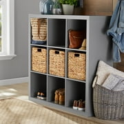 Better Homes & Gardens 9-Cube Storage Organizer, Gray