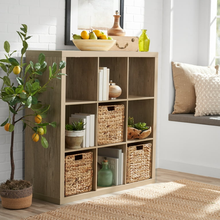 Better Homes & Gardens 2-Cube Storage Organizer, Natural 