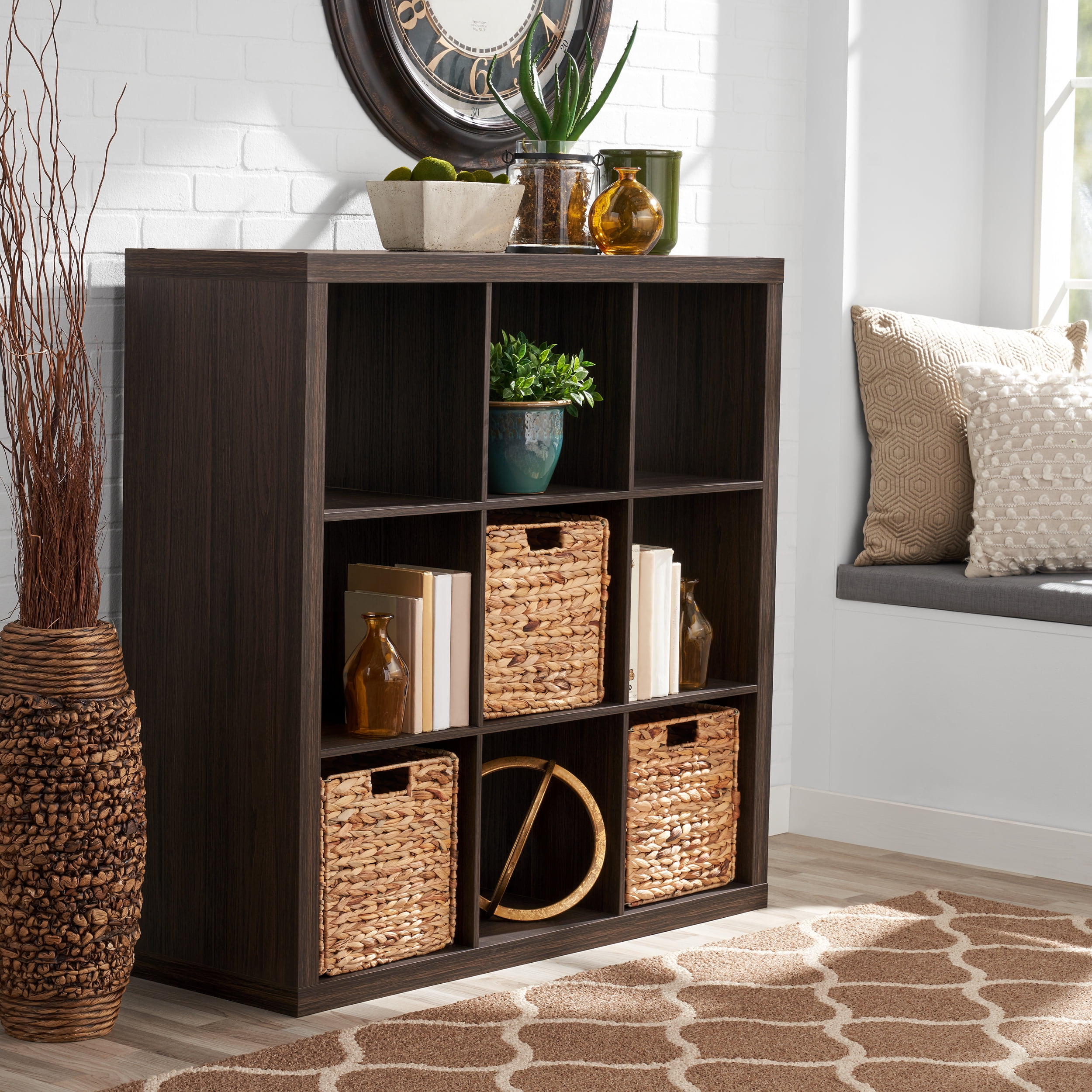 9 cube shelf walmart deals