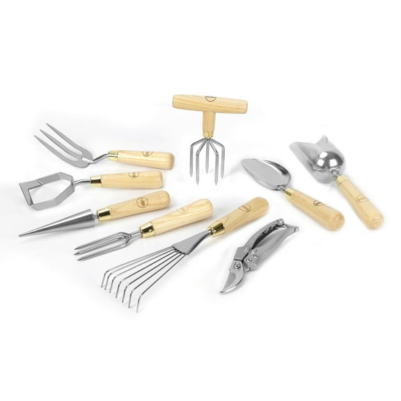 Better Homes & Gardens, 9-Piece Stainless Steel Gardening Tool Set