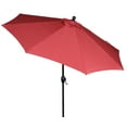 thumbnail image 1 of Better Homes & Gardens 9' Premium  Crank Patio Umbrella, Red, 1 of 6