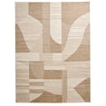 thumbnail image 1 of Better Homes & Gardens Neutral Modern Shapes Abstract Indoor Area Rug, 9'x12', 1 of 6