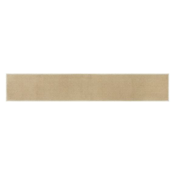 Better Homes & Gardens 90" x 14" Camel Suede/Natural Cotton Fringe Table Runner