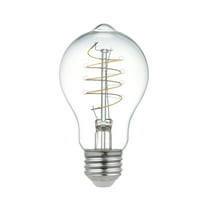 Better Homes & Gardens A19 LED Vintage Light Bulb, 4 Watts (40W Equivalent), Daylight, Thin Filament, E26, 2PK