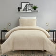 thumbnail image 1 of Better Homes & Gardens Abstract Chenille 2-Piece Comforter Set, Tan, T/TXL, 1 of 6