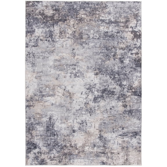 Better Homes & Gardens Abstract Machine Washable Faux Fur Indoor Area Rug, 5'x7'