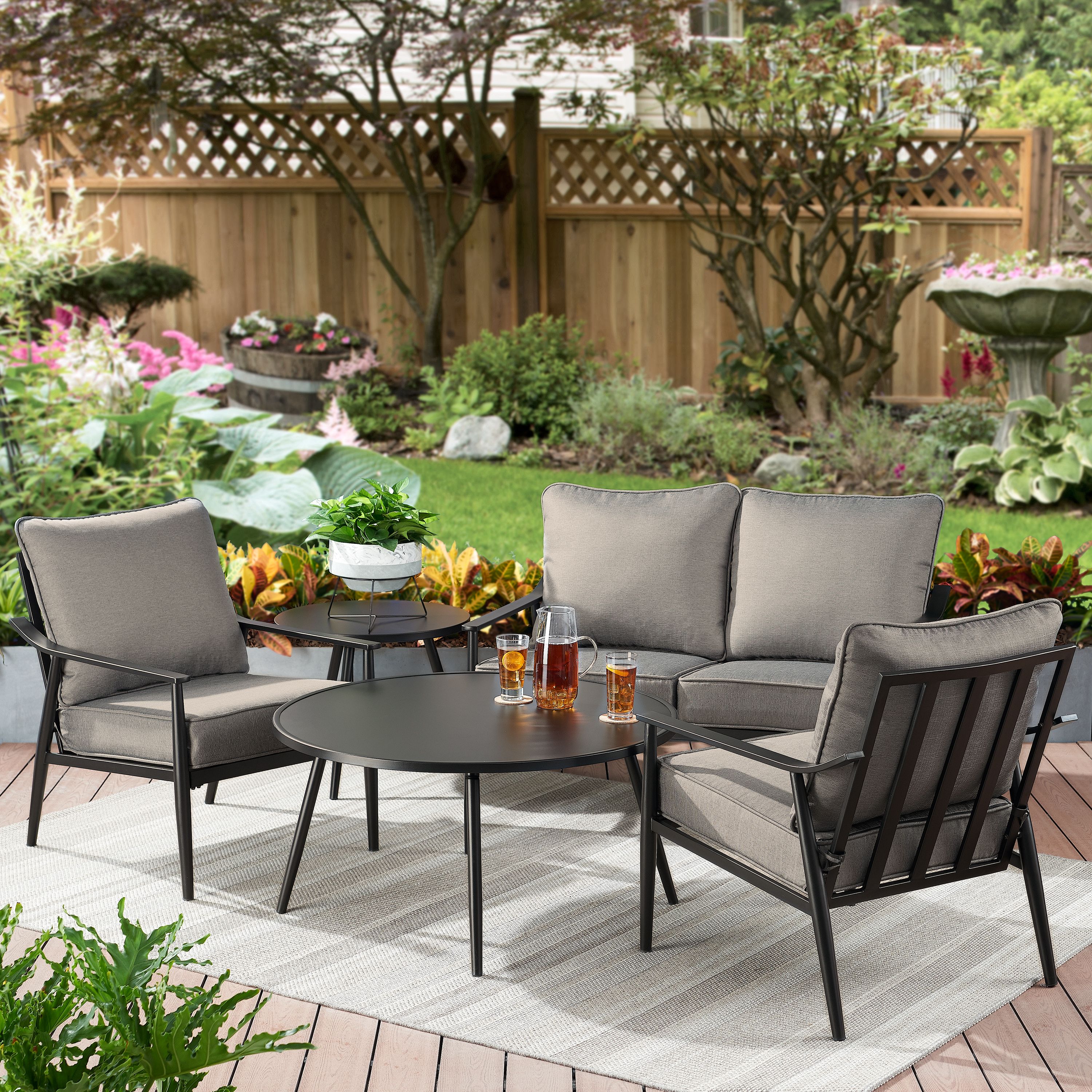 Better homes and gardens loveseat cushions clearance