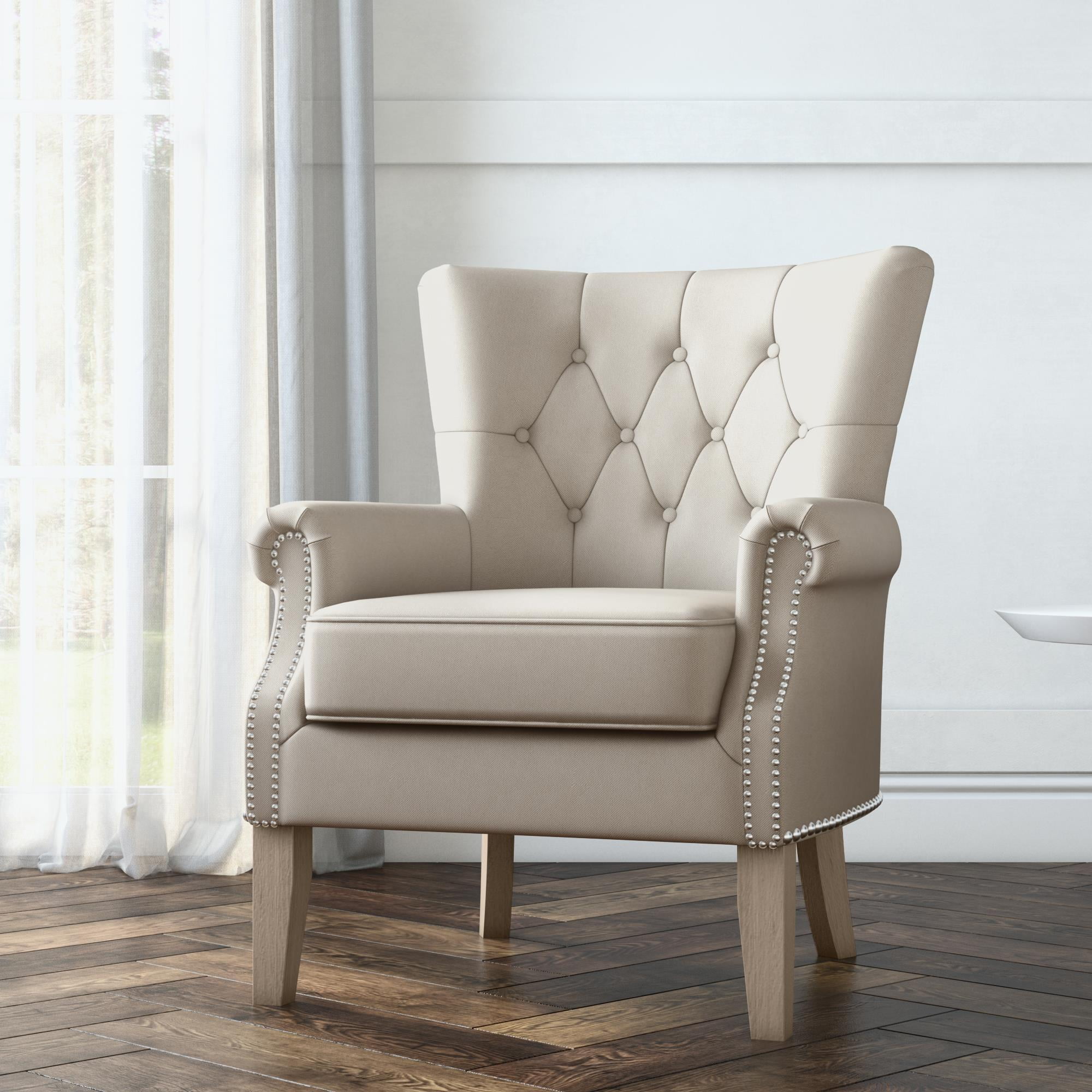 Beige accent chairs walmart hotsell