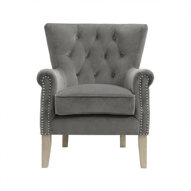 Better Homes & Gardens Accent Chair, Living Room & Home Office, Gray