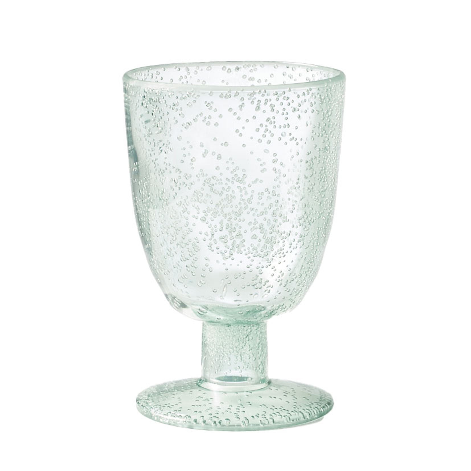 Better Homes & Gardens Acrylic Bubble Goblet Drinkware,14 oz