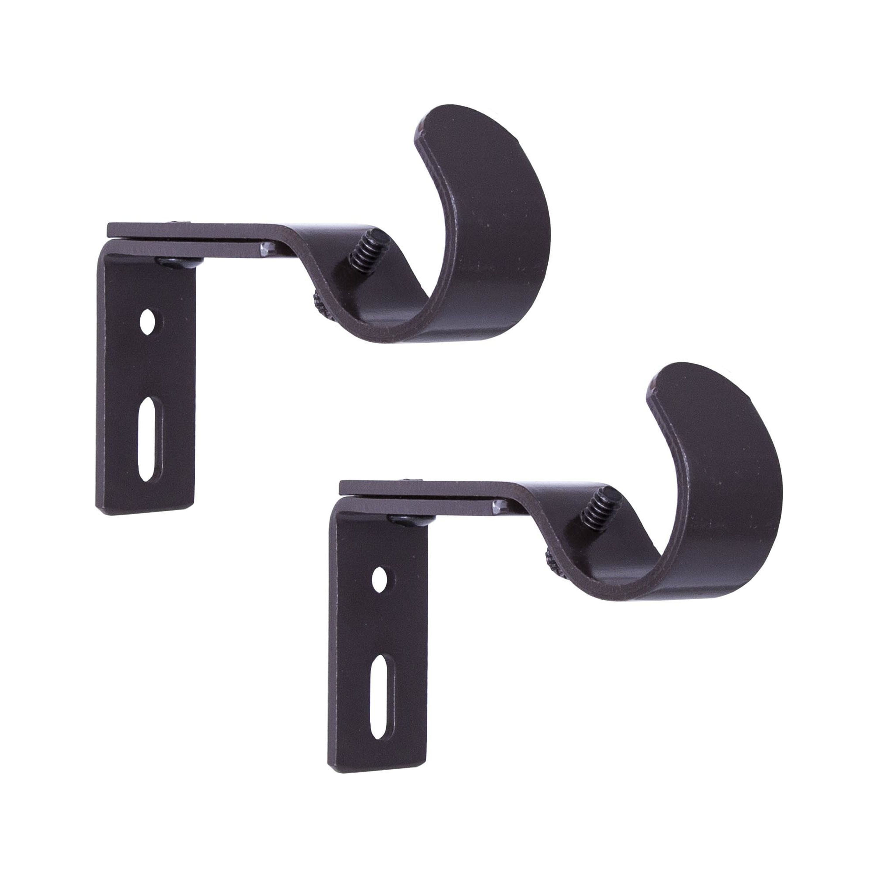 Better Homes Gardens Adjustable Curtain Rod Brackets 3 4 to 1 in. Diameter