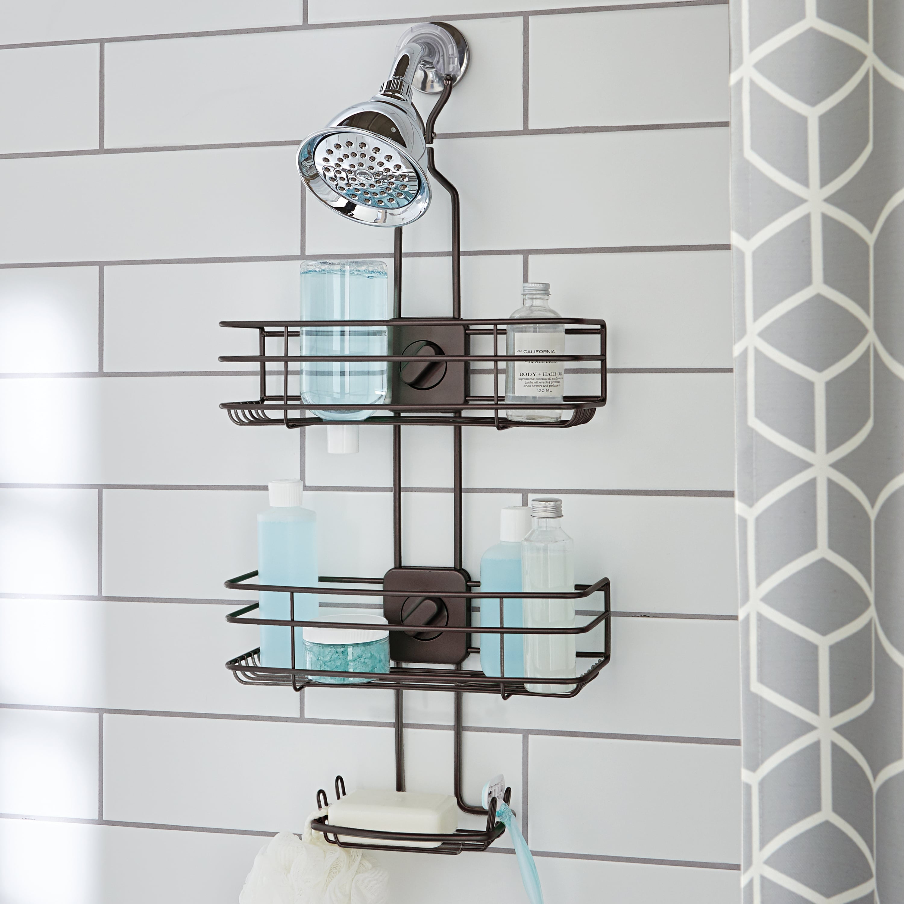 Better Homes & Gardens Adjustable Shower Caddy with Multi