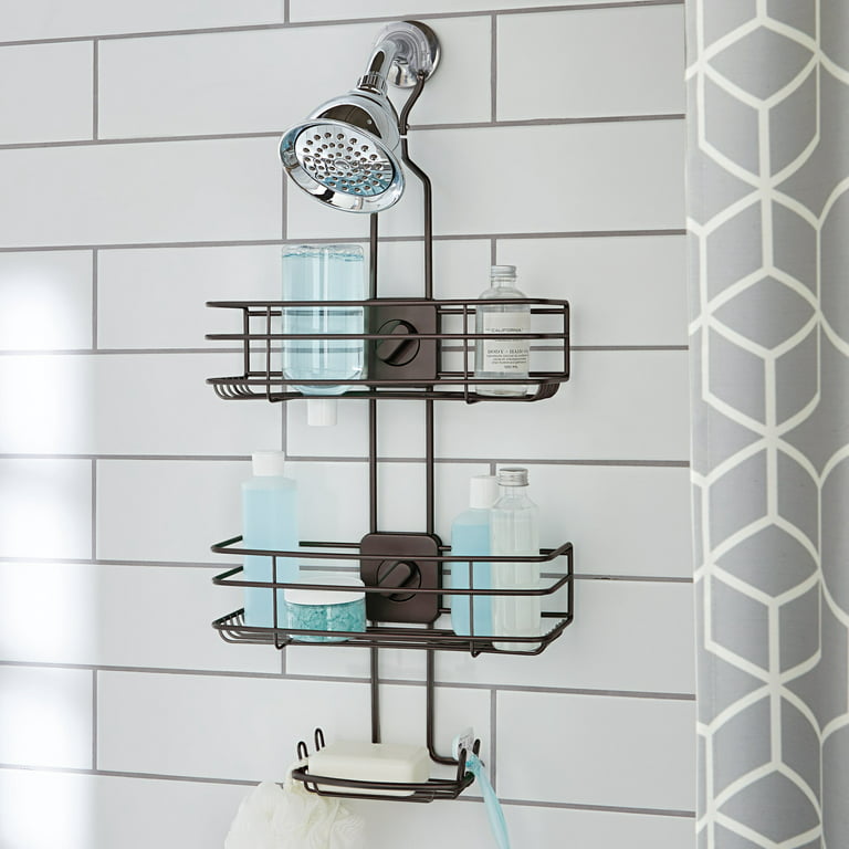 Better Homes & Gardens Adjustable Shower Caddy with Multi-Direction  Shelves, Oil-Rubbed Bronze 