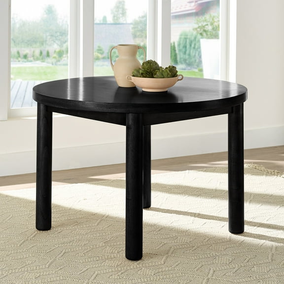 Better Homes & Gardens Adlin 45 in Round Dining Table, Dining Room, Charcoal