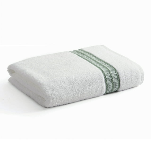 Better Homes & Gardens Adult Bath Towel, Green Stripe