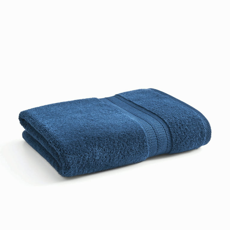 Better Homes & Gardens Bath Towel, Set of 2, Blue/Anchor - New