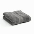 thumbnail image 1 of Better Homes & Gardens Adult Hand Towel, Solid Grey, 1 of 7