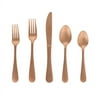 Better Homes & Gardens Alder 20 Piece Flatware Set - Rose Gold