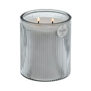Better Homes & Gardens Amber and Saffron Scented 2-Wick 17.1oz Ribbed Jar Candle