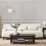 Better Homes & Gardens Ambrose Upholstered Sofa, Ivory Velvet