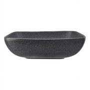 Better Homes & Gardens Anderson Dark Gray Square-Shaped Stoneware Dinner Bowl