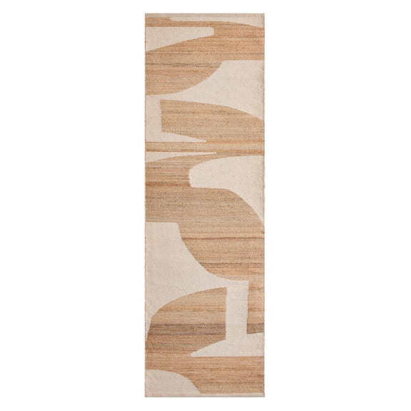 Better Homes & Gardens Ani Organic Shapes Indoor Runner Rug, 2'6"x8'