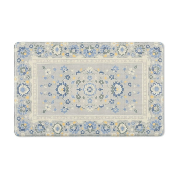Better Homes & Gardens Arbela Comfort Kitchen Mat, Grey, 20"W x 32"L