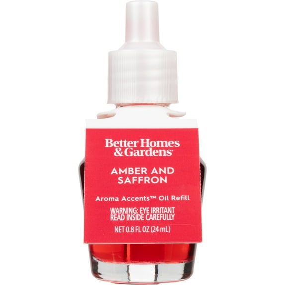 Better Homes & Gardens Aroma Accents Fragrance Oil, Amber & Saffron