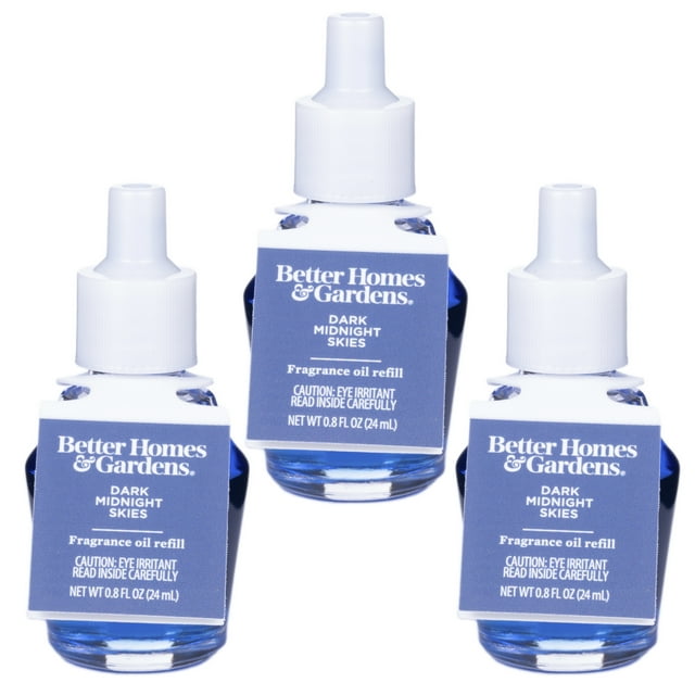 Better Homes & Gardens Aroma Accents Oil Refill 24 mL (3Pack), Dark