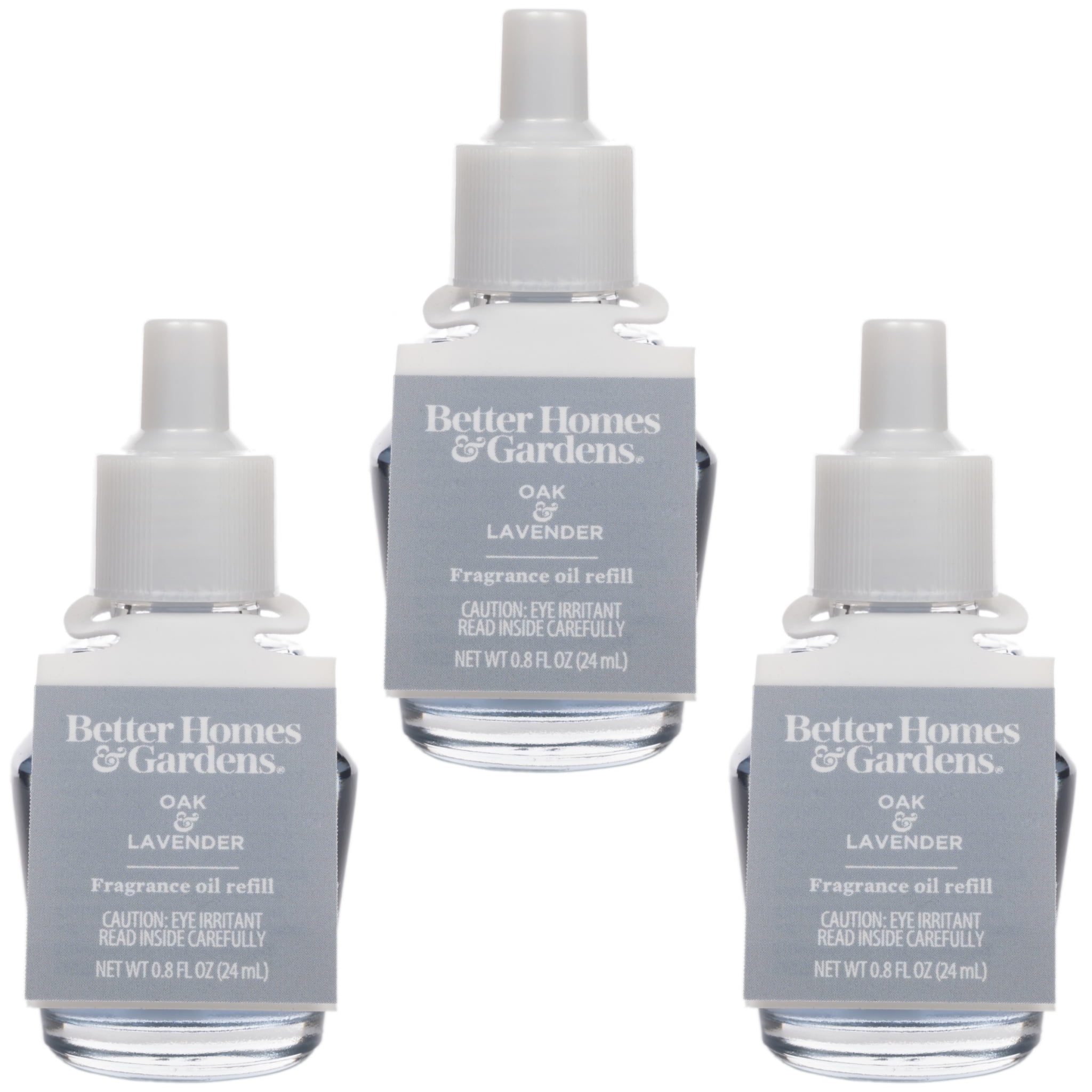 Better Homes & Gardens Aroma Accents Oil Refill 24 mL (3-Pack), Oak & Lavender - Walmart.com