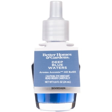Better Homes & Gardens Aroma Accents Oil Refill 24 mL, Deep Blue Waters