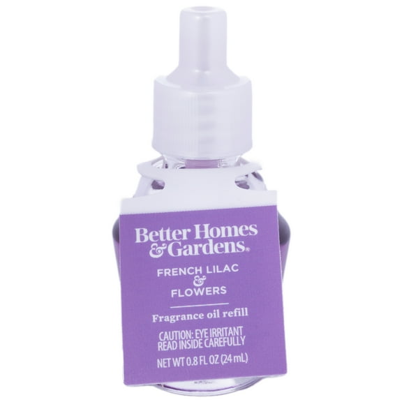 Better Homes & Gardens Aroma Accents Oil Refill 24 mL, French Lilac Flowers