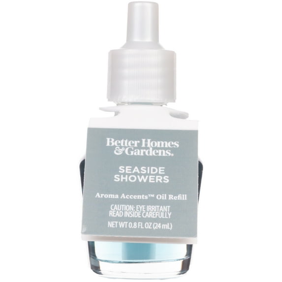 Better Homes & Gardens Aroma Accents Oil Refill 24 mL, Seaside Showers