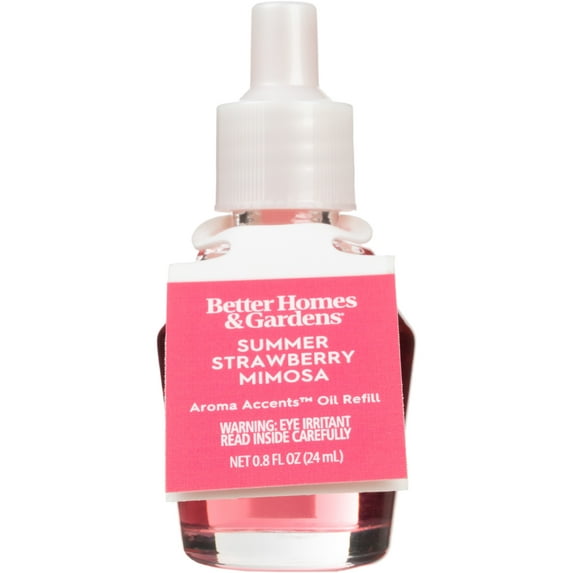 Better Homes & Gardens Aroma Accents Oil Refill 24 mL, Summer Strawberry Mimosa