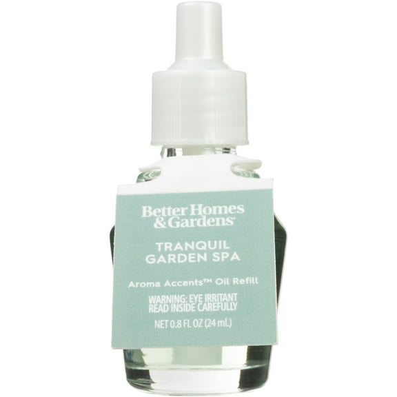 Better Homes & Gardens Aroma Accents Oil Refill 24 mL, Tranquil Garden Spa