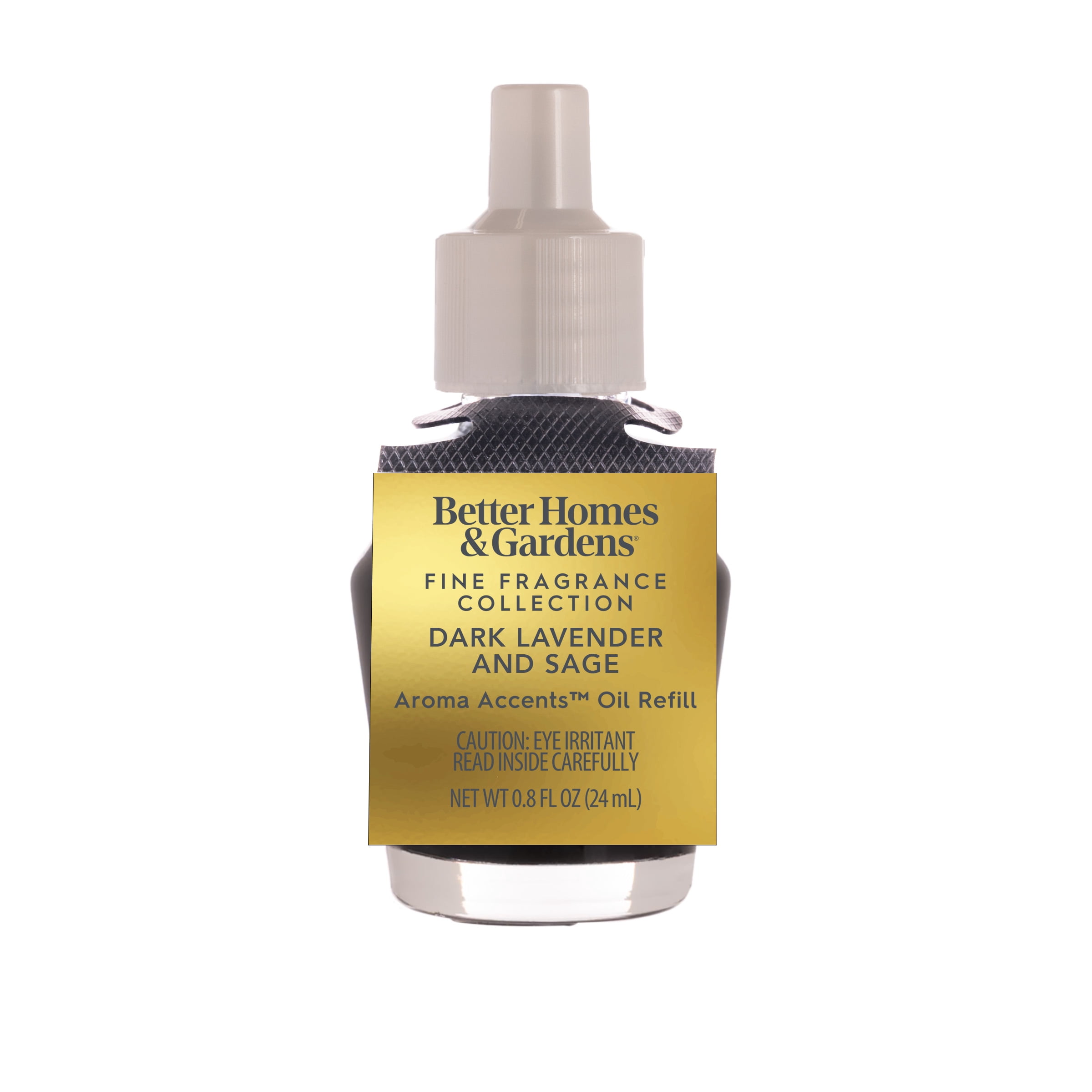 Better Homes & Gardens Aroma Accents Plug-in Oil Refill, Dark Lavender and Sage, 24 mL