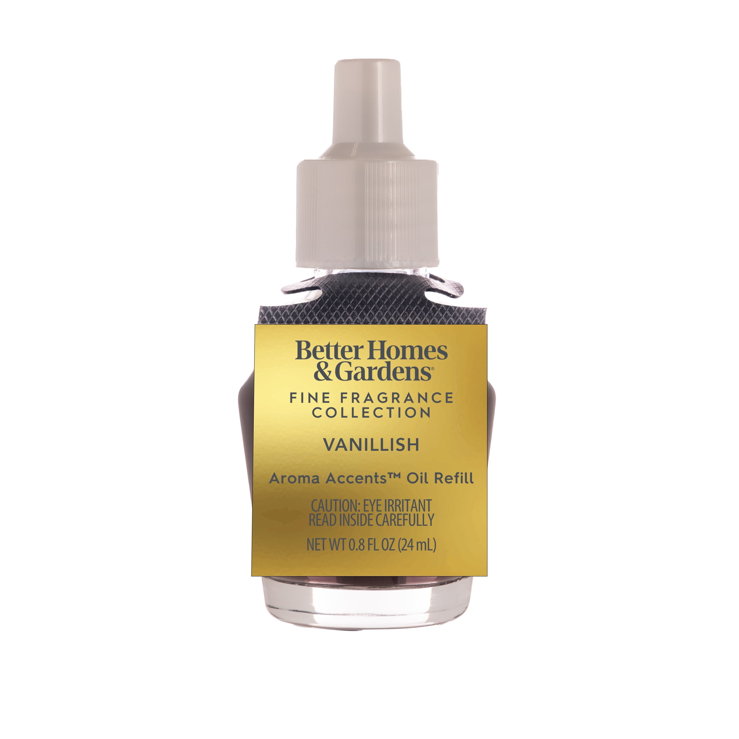 Better Homes & Gardens Fine Fragrance Aroma Accents Plug-in Oil Refill 24mL, Vanillish