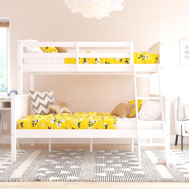 Better Homes & Gardens Ashcreek TwinoverFull Bunk Bed, White
