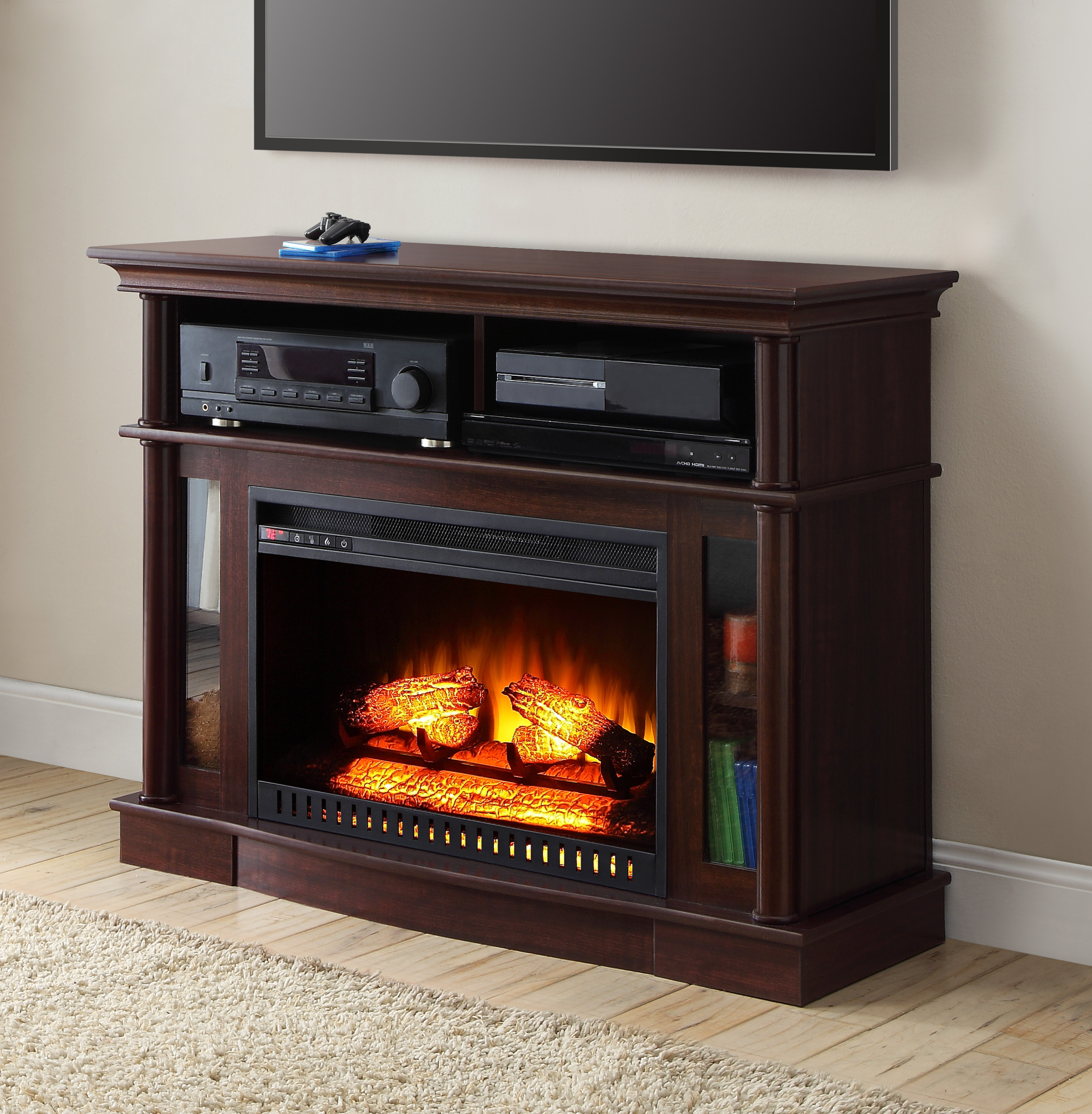 Better Homes & Gardens Ashwood Road Media Fireplace for TVs up to 45" - image 1 of 13