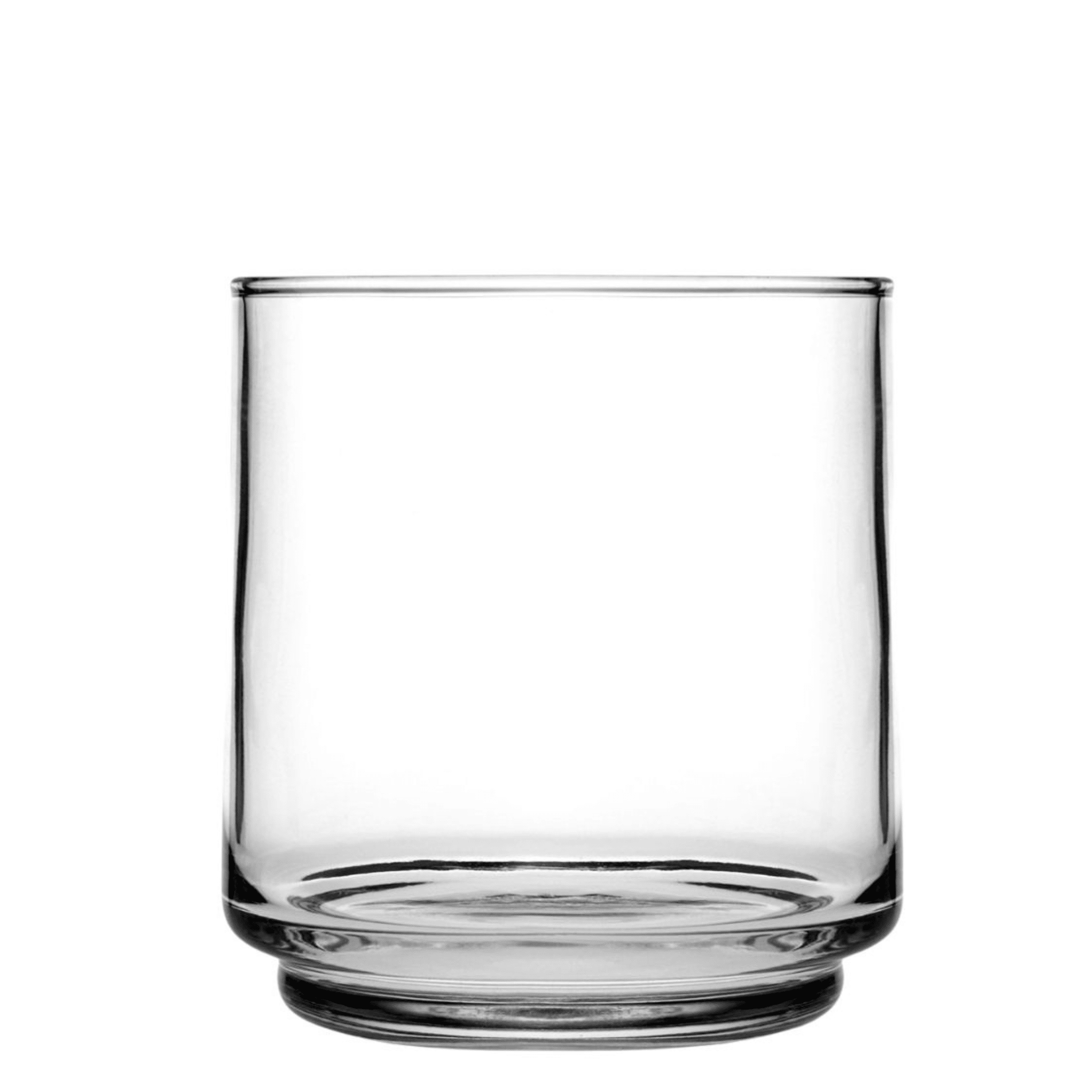 Walmart Better Homes & Gardens Avery Clear Footed Lowball Glass, 12 oz
