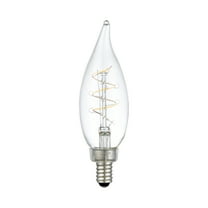 Better Homes & Gardens B10 LED Vintage Light Bulb, 4 Watts (40W Equivalent), Daylight, Thin Filament, E26, 4PK