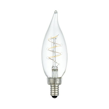 Better Homes & Gardens B10 LED Vintage Light Bulb, 4 Watts (40W Equivalent), Daylight, Thin Filament, E26, 4PK