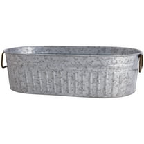Better Homes & Gardens Galvanized 4 Gallon Oval Tub