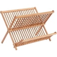 thumbnail image 1 of Better Homes & Gardens Bamboo Folding Dish Rack, 1 of 2
