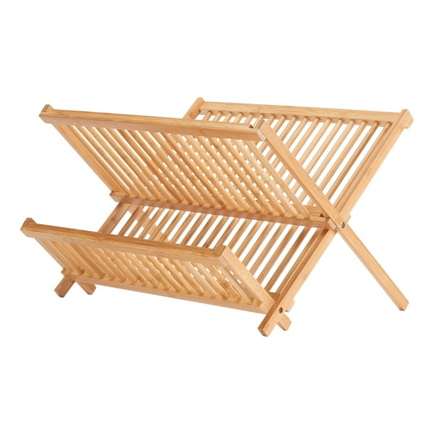 Better Homes & Gardens Bamboo Kitchen Dish Drying Rack