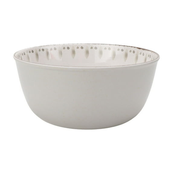 Better Homes & Gardens Bamboo Melamine Cereal Bowl, Grey